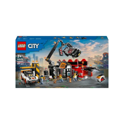 LEGO My City 60472 Roncstelep autókkal