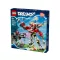 LEGO Dreamzzz 71497 Cooper tigrisrobotja és Zero Hot Rod autója