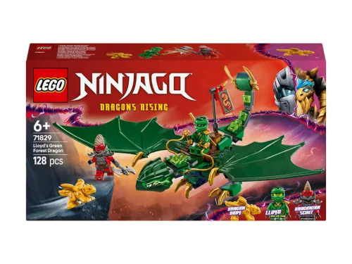 LEGO NINJAGO 71829 Lloyd zöld, erdei sárkánya