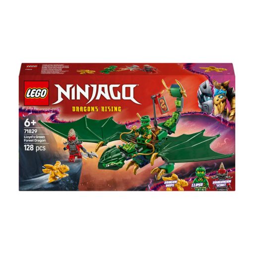 LEGO NINJAGO 71829 Lloyd zöld, erdei sárkánya