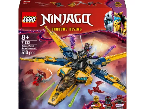 LEGO NINJAGO 71833 Ras és Arin szuper viharrepülője