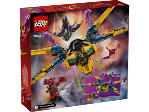 LEGO NINJAGO 71833 Ras és Arin szuper viharrepülője