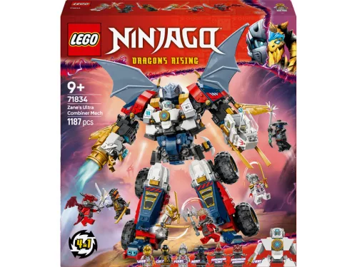 LEGO NINJAGO 71834 Zane kombinálható ultra robotja