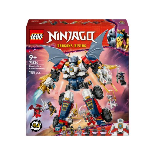LEGO NINJAGO 71834 Zane kombinálható ultra robotja