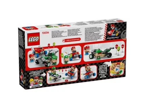 LEGO Super Mario 72034 Mario Kart  Baby Mario és Baby Luigi