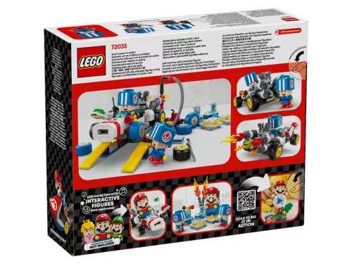 LEGO Super Mario 72035 Mario Kart  Toad garázsa