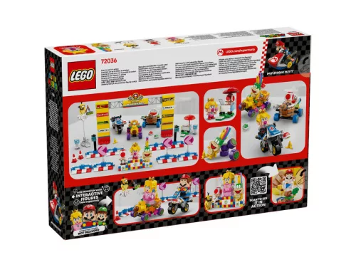 LEGO Super Mario 72036 Mario Kart  Baby Peach és a Grand Prix szett