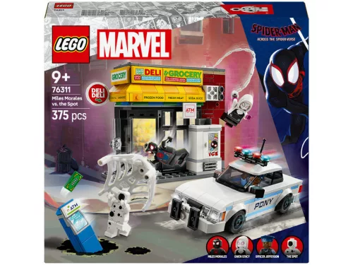 LEGO Super Heroes Marvel 76311 Pókverzum: Miles Morales vs. Folt