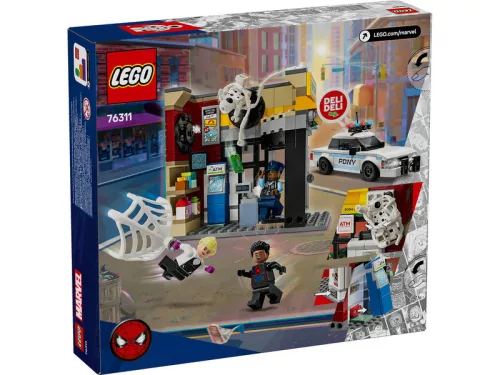 LEGO Super Heroes Marvel 76311 Pókverzum: Miles Morales vs. Folt