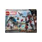  LEGO Super Heroes Marvel 76314 Amerika kapitány: polgárháború csatajelenet
