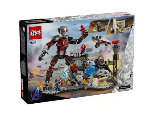 LEGO Super Heroes Marvel 76314 Amerika kapitány: polgárháború csatajelenet