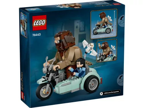 LEGO Harry Potter 76443 Hagrid és Harry motoros kalandjai
