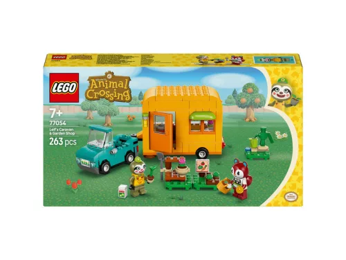 LEGO Animal Crossing 77054 Leif karavánja és kertészeti boltja