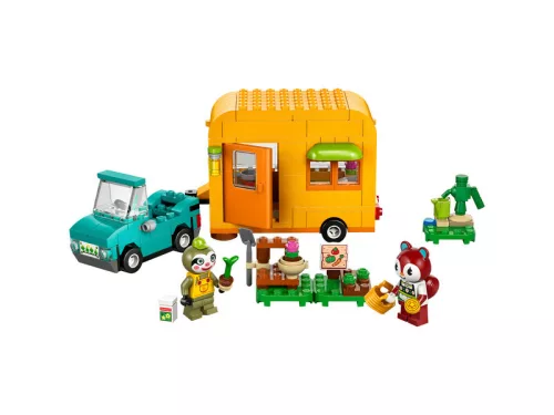 LEGO Animal Crossing 77054 Leif karavánja és kertészeti boltja