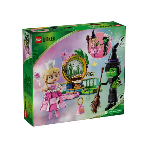 LEGO Wicked 75682 Elphaba és Glinda figurák