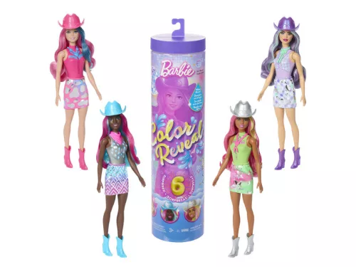 Barbie color reveal meglepetés baba disco-sztár sorozat