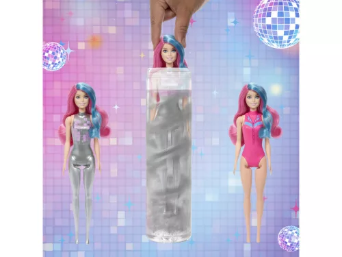 Barbie color reveal meglepetés baba disco-sztár sorozat