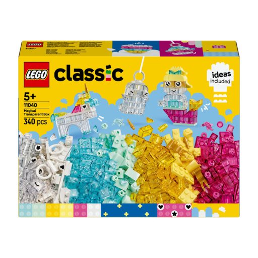LEGO Classic 11040 Átlátszó bûvös kockák