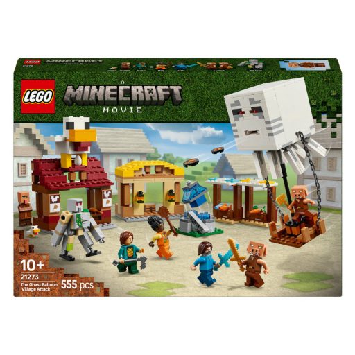 LEGO Minecraft 21273 A szellemléghajó és falutámadás