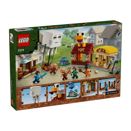 LEGO Minecraft 21273 A szellemléghajó és falutámadás