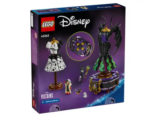 LEGO Disney 43262 Demóna és Szörnyella De Frász ruhái