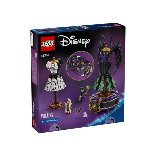 LEGO Disney 43262 Demóna és Szörnyella De Frász ruhái