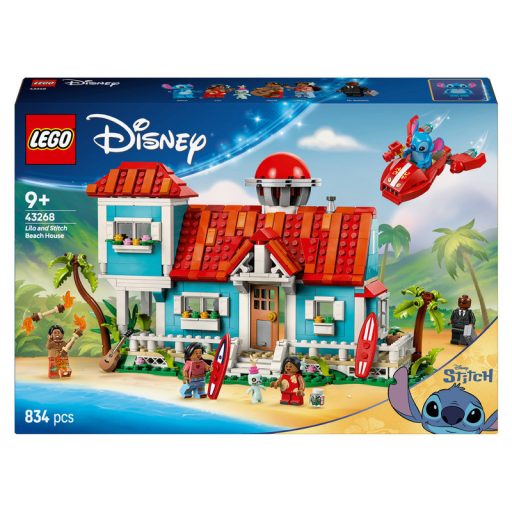 LEGO Disney 43268 Lilo és Stitch tengerparti háza