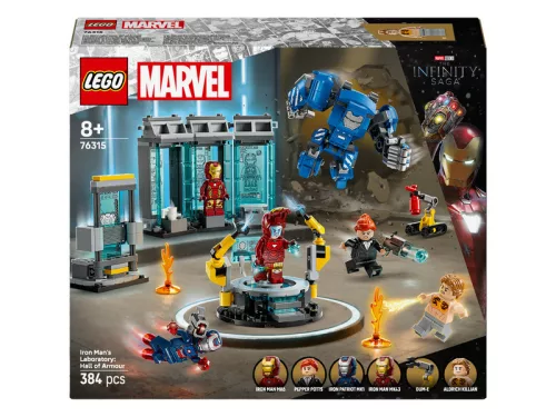 LEGO Super Heroes 76315 Vasember laboratóriuma