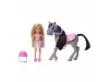 Barbie Chelsea és pónilova készlet