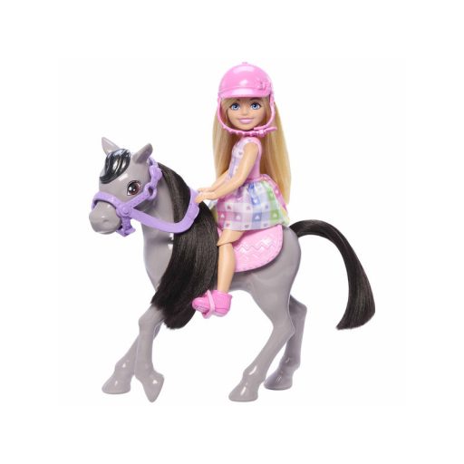 Barbie Chelsea és pónilova készlet