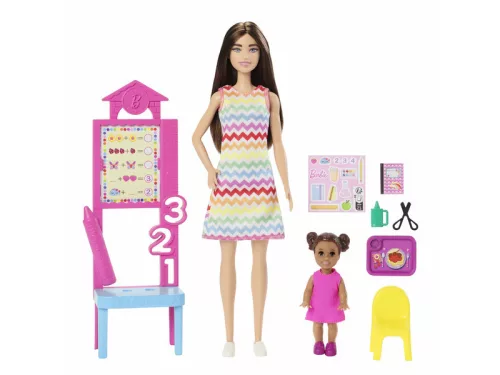 Barbie karrier játékszett - tanító néni