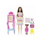Barbie karrier játékszett - tanító néni
