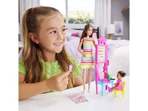 Barbie karrier játékszett - tanító néni