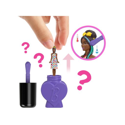 Barbie mini BarbieLand - meglepetés a körömlakkban baba