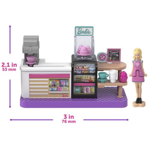 Barbie mini BarbieLand játékszett - pékség