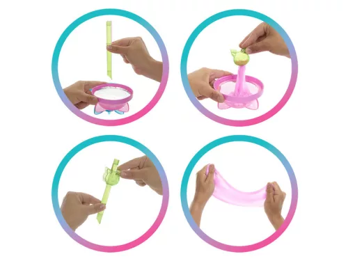 Barbie slime reveal állati buli - cica