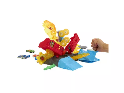 Hot wheels Monster trucks Tûzszörny pályaszett