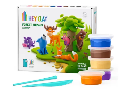 Hey Clay Nagy Szett Erdei Állatok