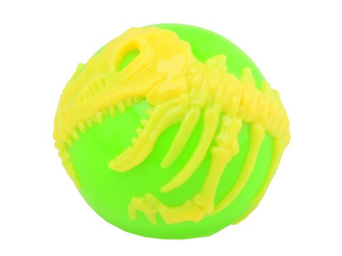 Világító dínós labda, 3 féle