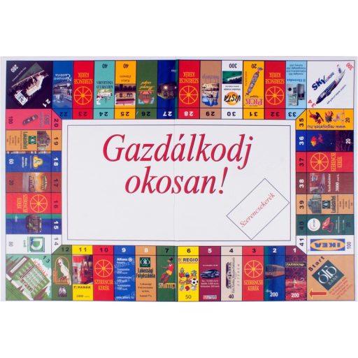 Gazdálkodj okosan társasjáték - eurós változat