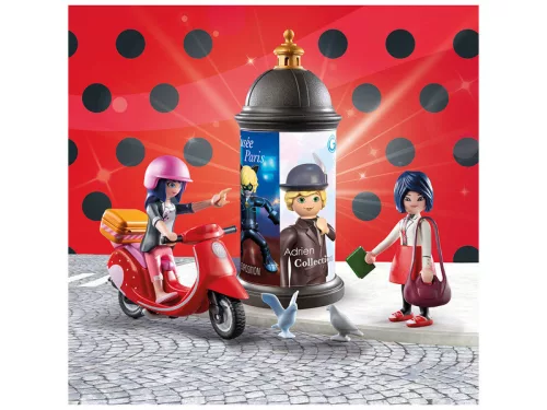 Playmobil: Miraculous: Párizs utcáin mopeddel