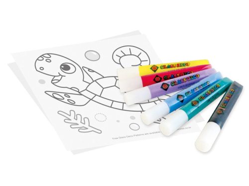 Glass Deco üvegfesték 6 darabos készlet