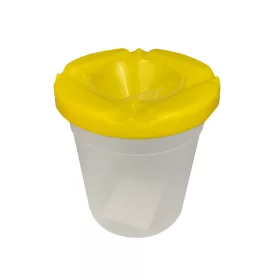 Ecsetmosó Pohár-Sárga