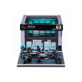   Bburago 1/43 F1 versenyautó - MB AMG W15 E Performance bokszutca