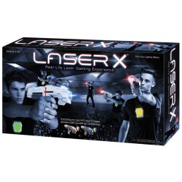 Laser X lézerfegyver dupla szett