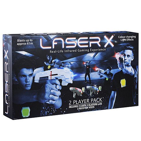 Laser X lézerfegyver dupla szett