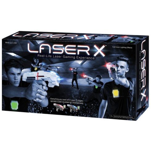 Laser X lézerfegyver dupla szett