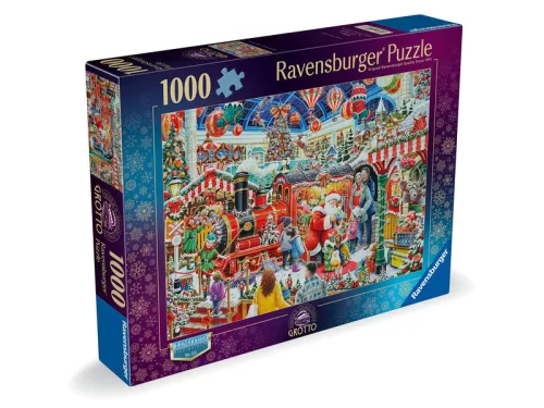 Puzzle 1000 db - A mikulás gõzöse