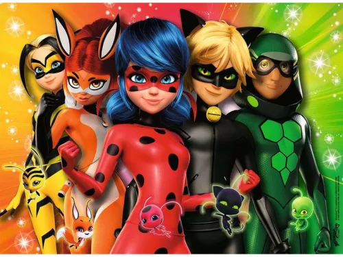 Puzzle 100 db - Miraculous