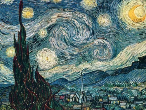 Puzzle 1500 db - Van Gogh:Csillagos éj